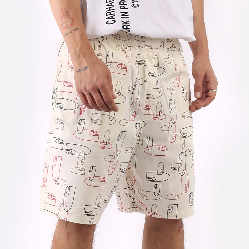 Мужские шорты Carhartt WIP Sumor Short (I031662-wax)  - цена, описание, фото 3