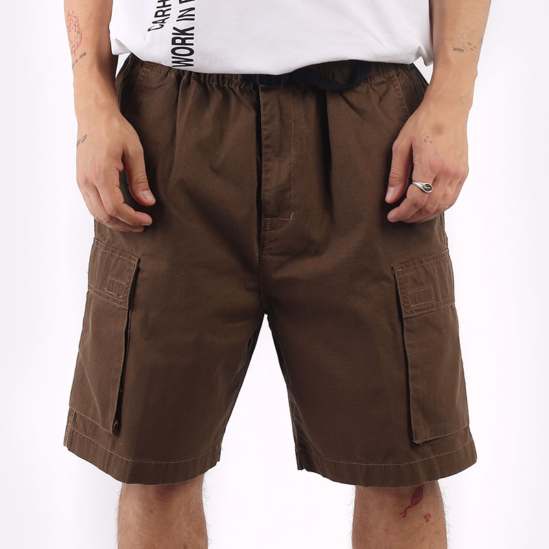 мужские коричневые шорты  Carhartt WIP Wynton Short I030482-brown - цена, описание, фото 1