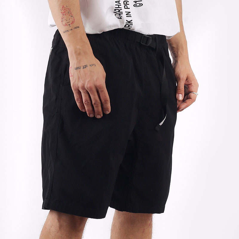 мужские черные шорты  Carhartt WIP Clover Short I025931-black - цена, описание, фото 3