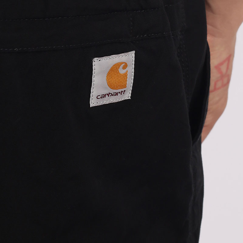 мужские черные шорты  Carhartt WIP Clover Short I025931-black - цена, описание, фото 5