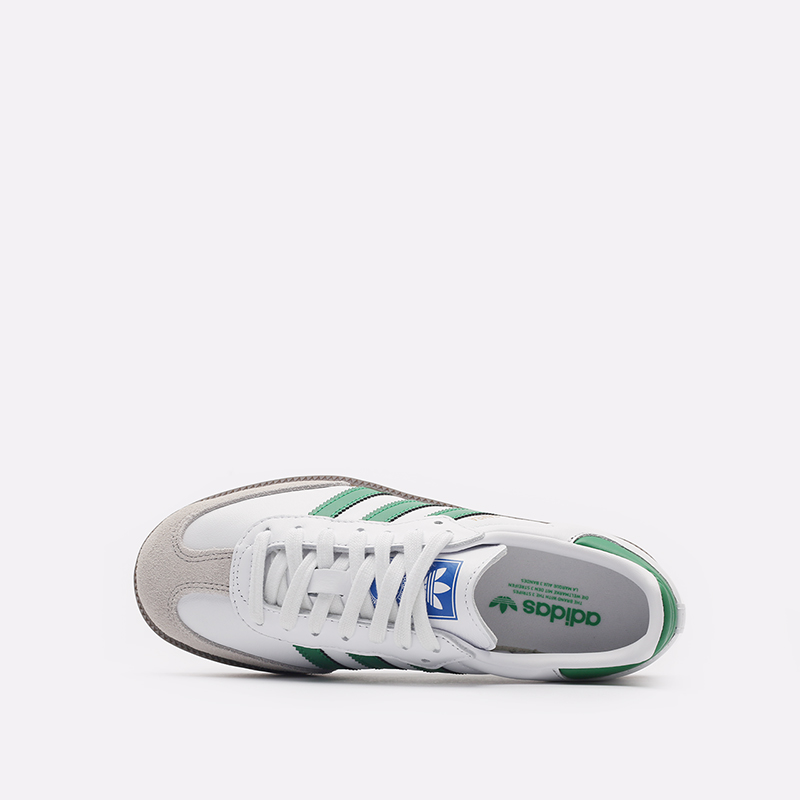 мужские белые кроссовки adidas Samba OG IG1024 - цена, описание, фото 6