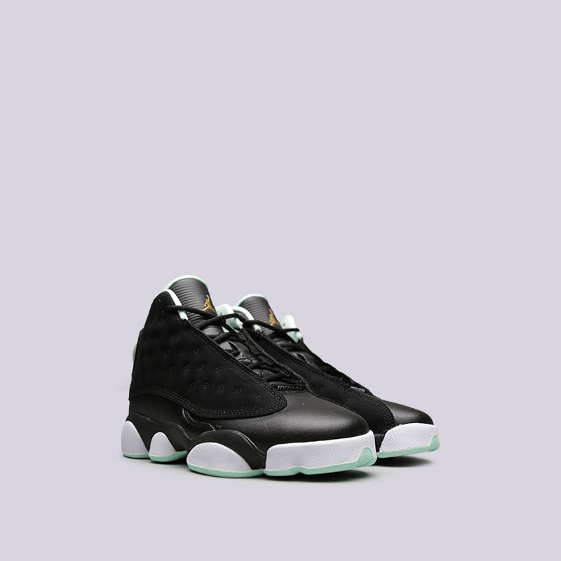женские черные кроссовки Jordan Retro XIII GG 439358-015 - цена, описание, фото 3