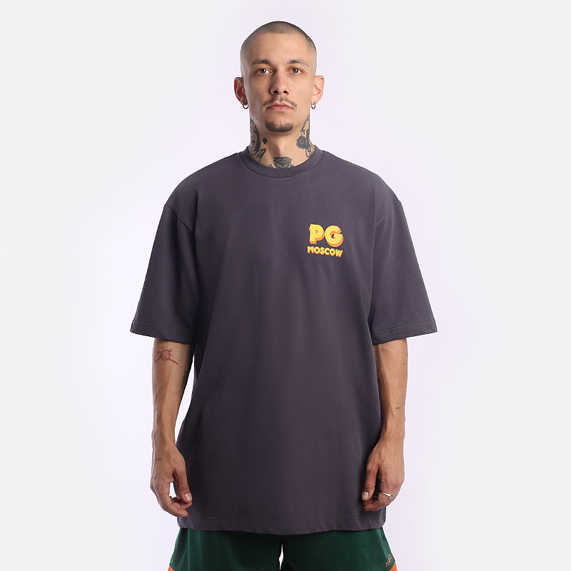 мужская футболка PLAYGROUND Call My Coach Tee  (CallMyCoachTee-grey)  - цена, описание, фото 1