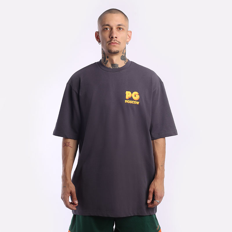 Мужская футболка PLAYGROUND Call My Coach Tee (CallMyCoachTee-grey)  - цена, описание, фото 1