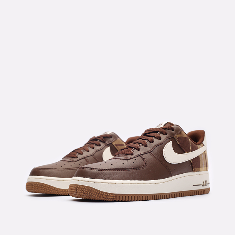 мужские коричневые кроссовки Nike Air Force 1 &#039;07 LX DV0791-200 - цена, описание, фото 4