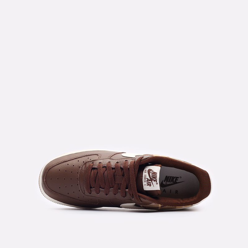 мужские коричневые кроссовки Nike Air Force 1 &#039;07 LX DV0791-200 - цена, описание, фото 6