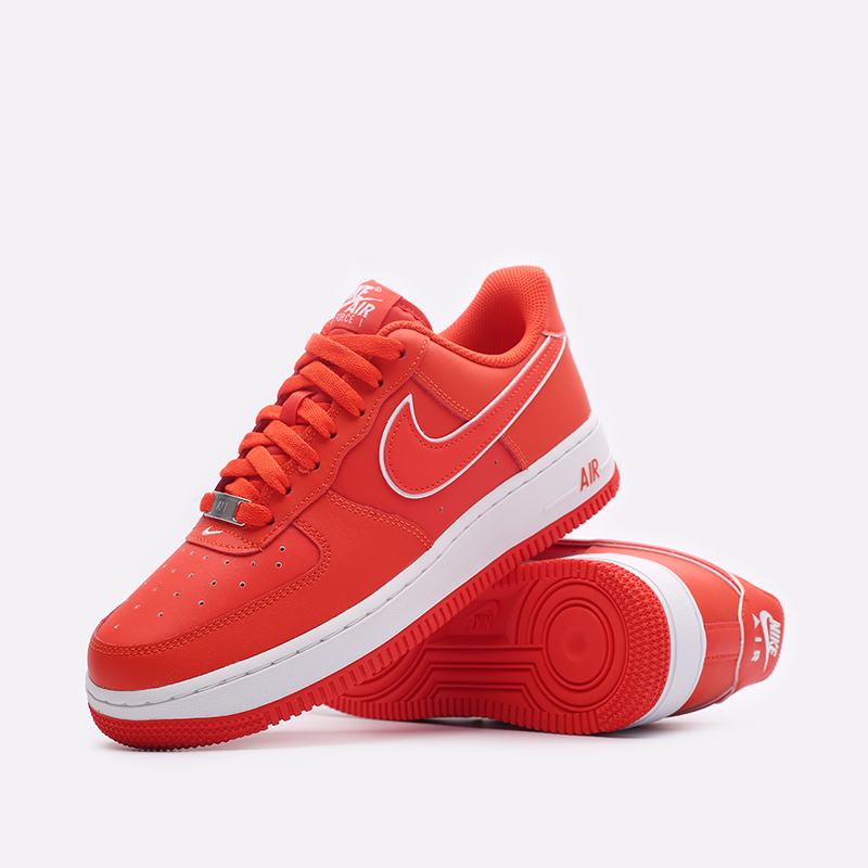 мужские красные кроссовки Nike Air Force 1 '07 DV0788-600 - цена, описание, фото 2