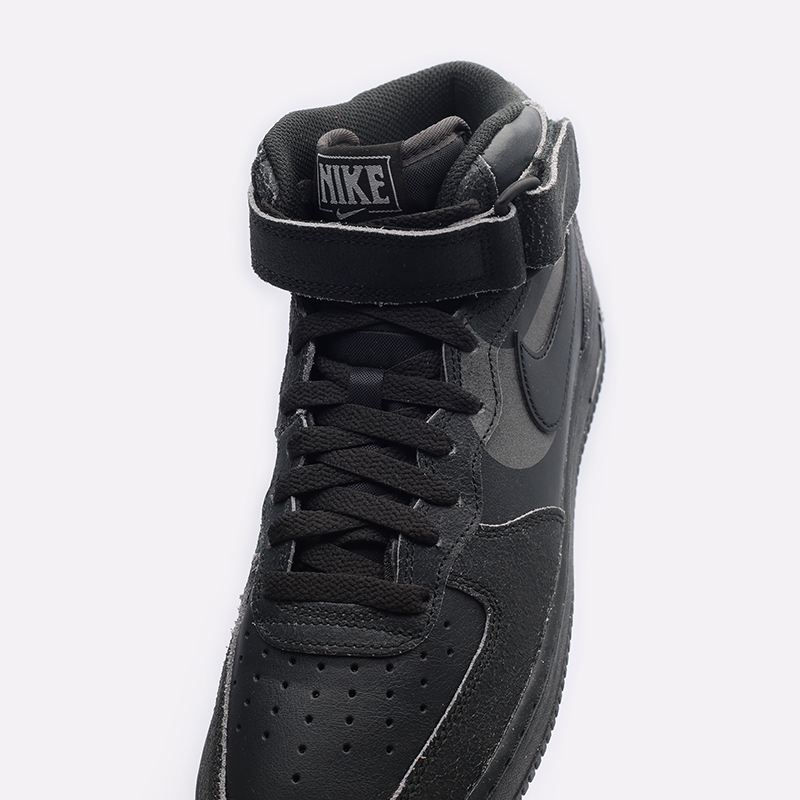мужские черные кроссовки Nike Air Force 1 Mid &#039;07 LX DQ7666-001 - цена, описание, фото 7
