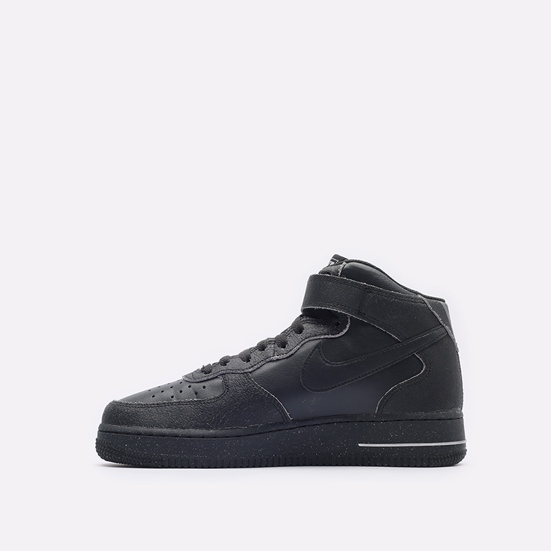 мужские черные кроссовки Nike Air Force 1 Mid &#039;07 LX DQ7666-001 - цена, описание, фото 2
