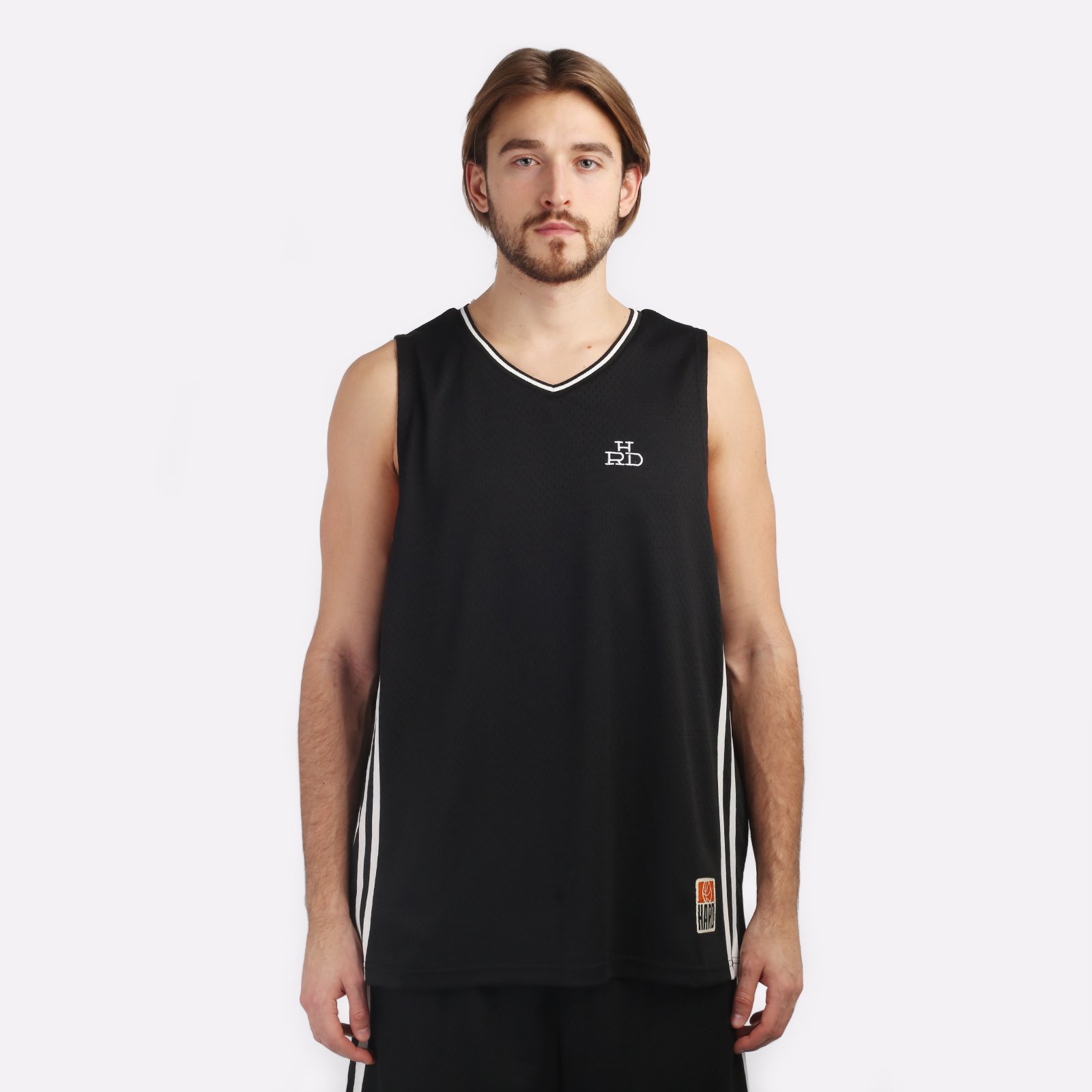 Мужская майка Hard Teammate (Teammate tank-blk/wht)  - цена, описание, фото 1
