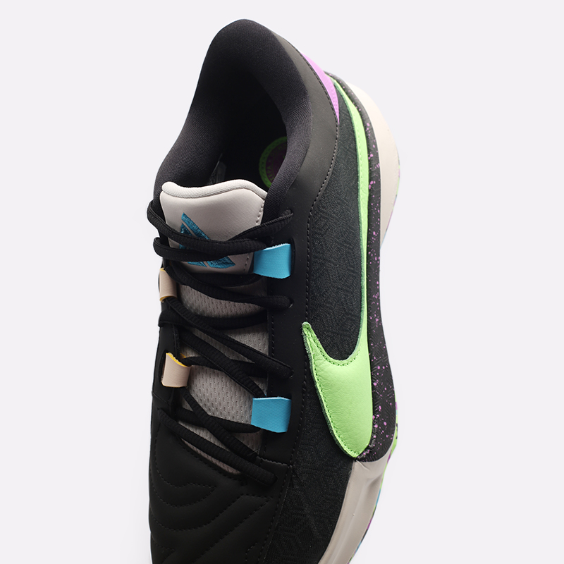 мужские черные баскетбольные кроссовки Nike Zoom Freak 5 EP DX4996-002 - цена, описание, фото 7