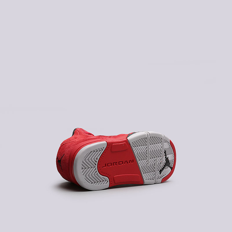 детские красные кроссовки Jordan V Retro BP 440889-602 - цена, описание, фото 2
