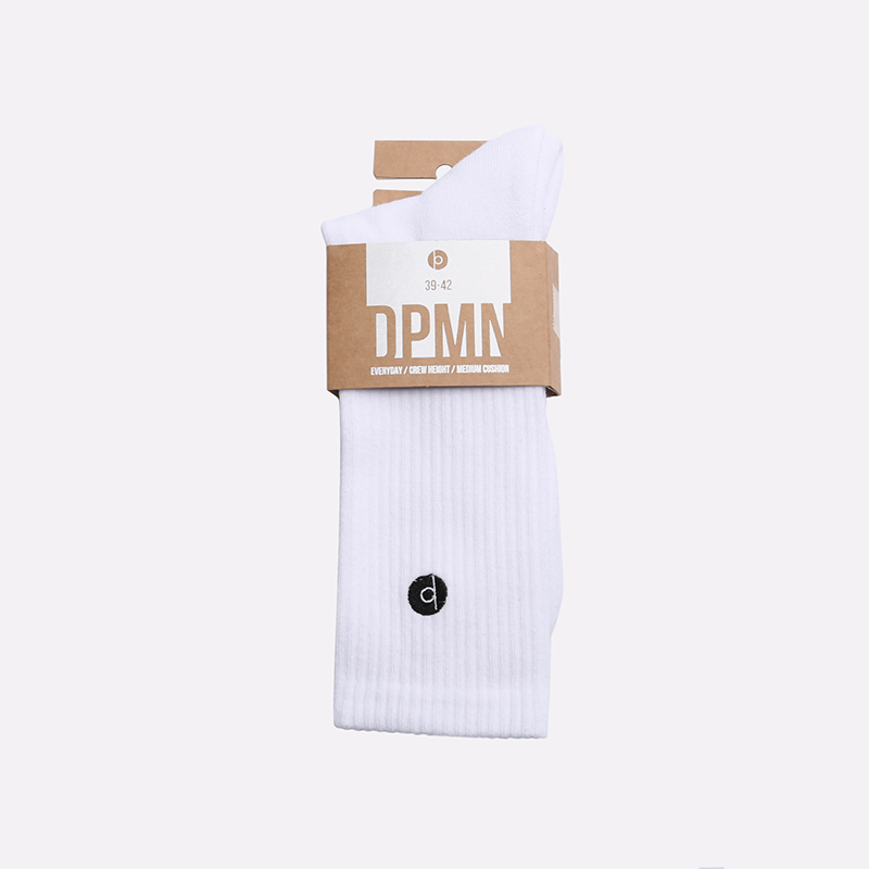  белые носки Dopamine Sox Crew Height DPMNWTC - цена, описание, фото 2