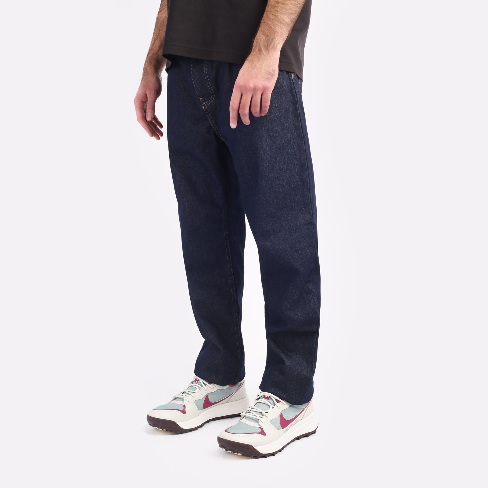 мужские синие брюки Carhartt WIP Maitland I029208-blue - цена, описание, фото 3