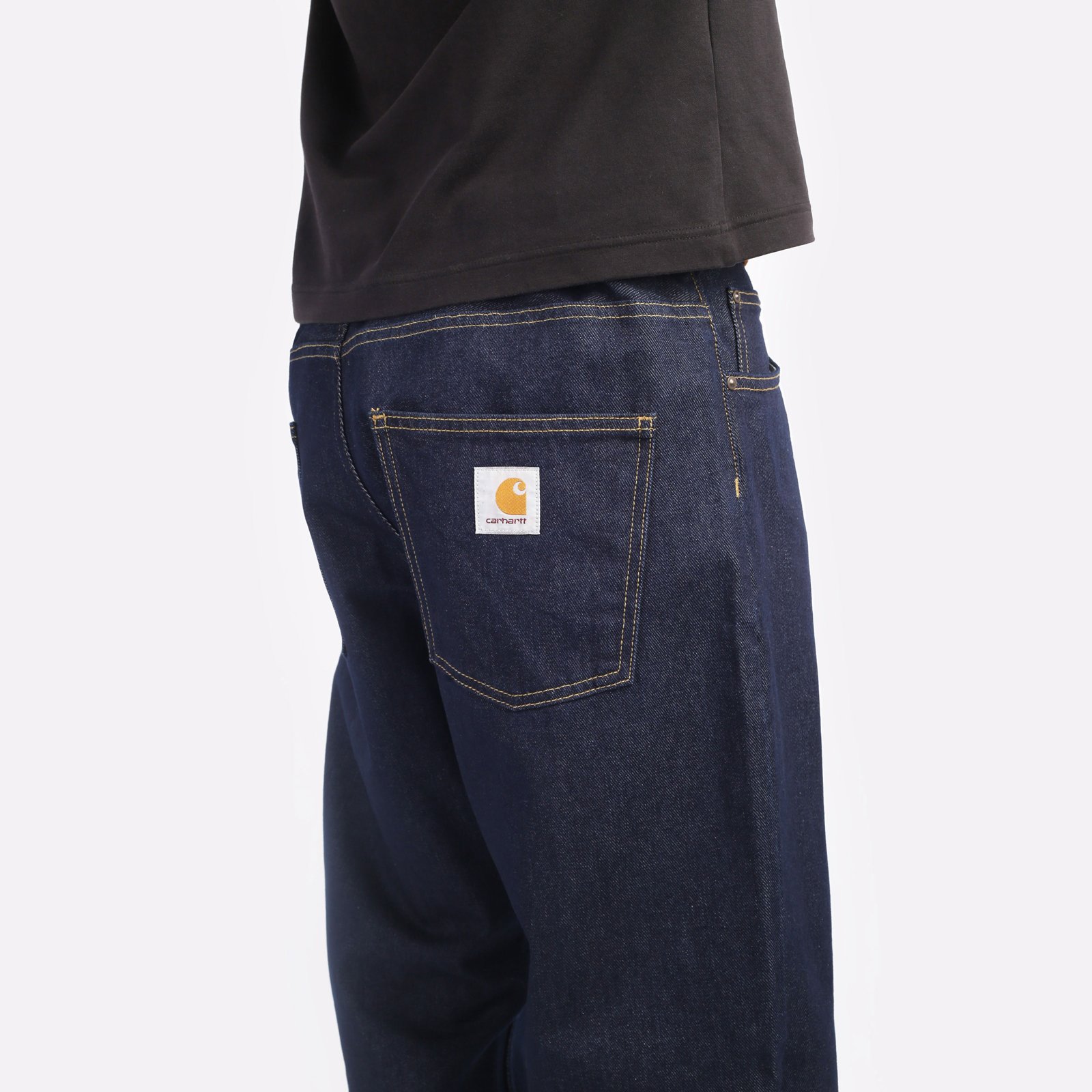 мужские синие брюки Carhartt WIP Maitland I029208-blue - цена, описание, фото 4