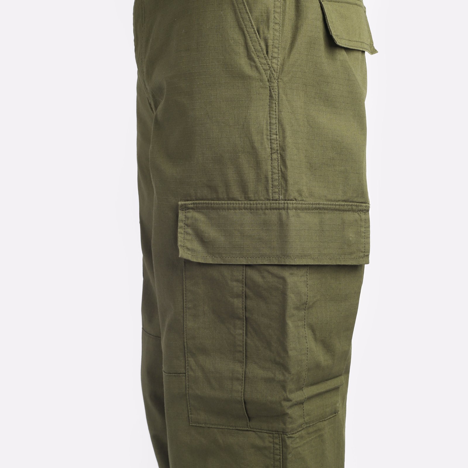 мужские зеленые брюки Carhartt WIP Regular Cargo Pant I032467-cypress - цена, описание, фото 4