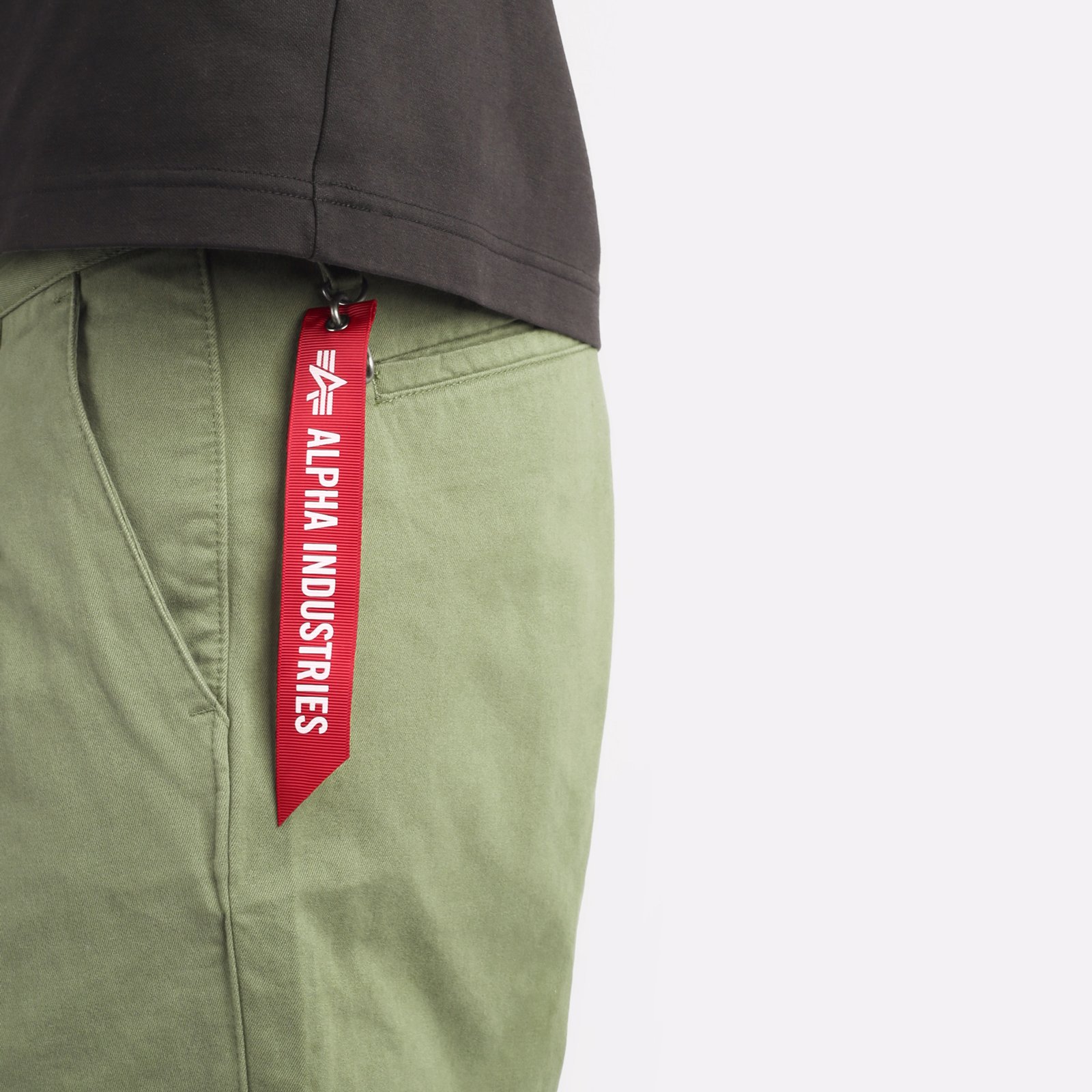 мужские зеленые брюки Alpha Industries Classic Trousers MBC53500CO-green - цена, описание, фото 4