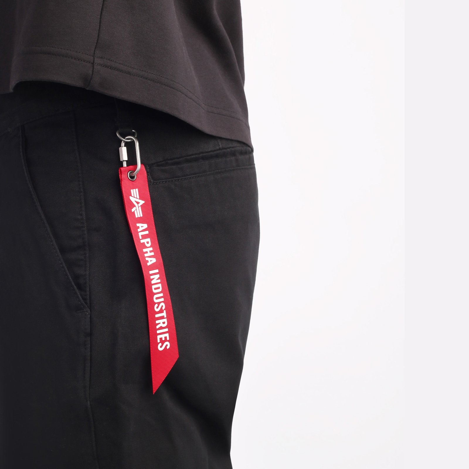 мужские черные брюки Alpha Industries Classic Trousers MBC53500CO-black - цена, описание, фото 4