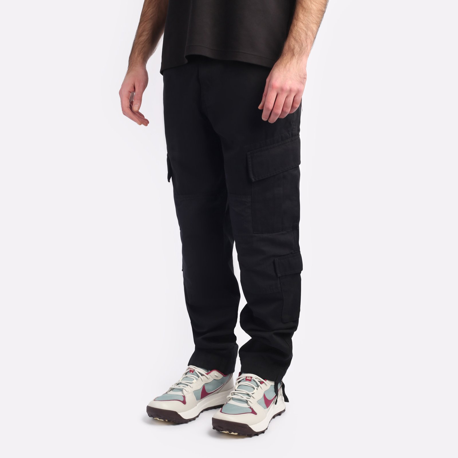 мужские черные брюки Alpha Industries ACU Pant MBA52501C1-black - цена, описание, фото 3