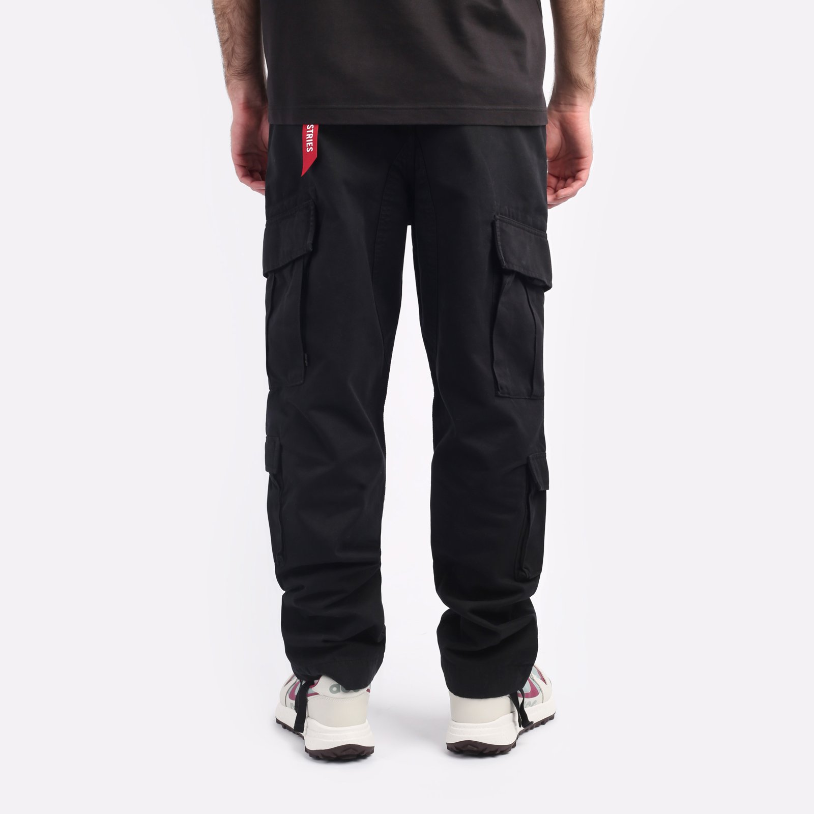 мужские черные брюки Alpha Industries ACU Pant MBA52501C1-black - цена, описание, фото 2