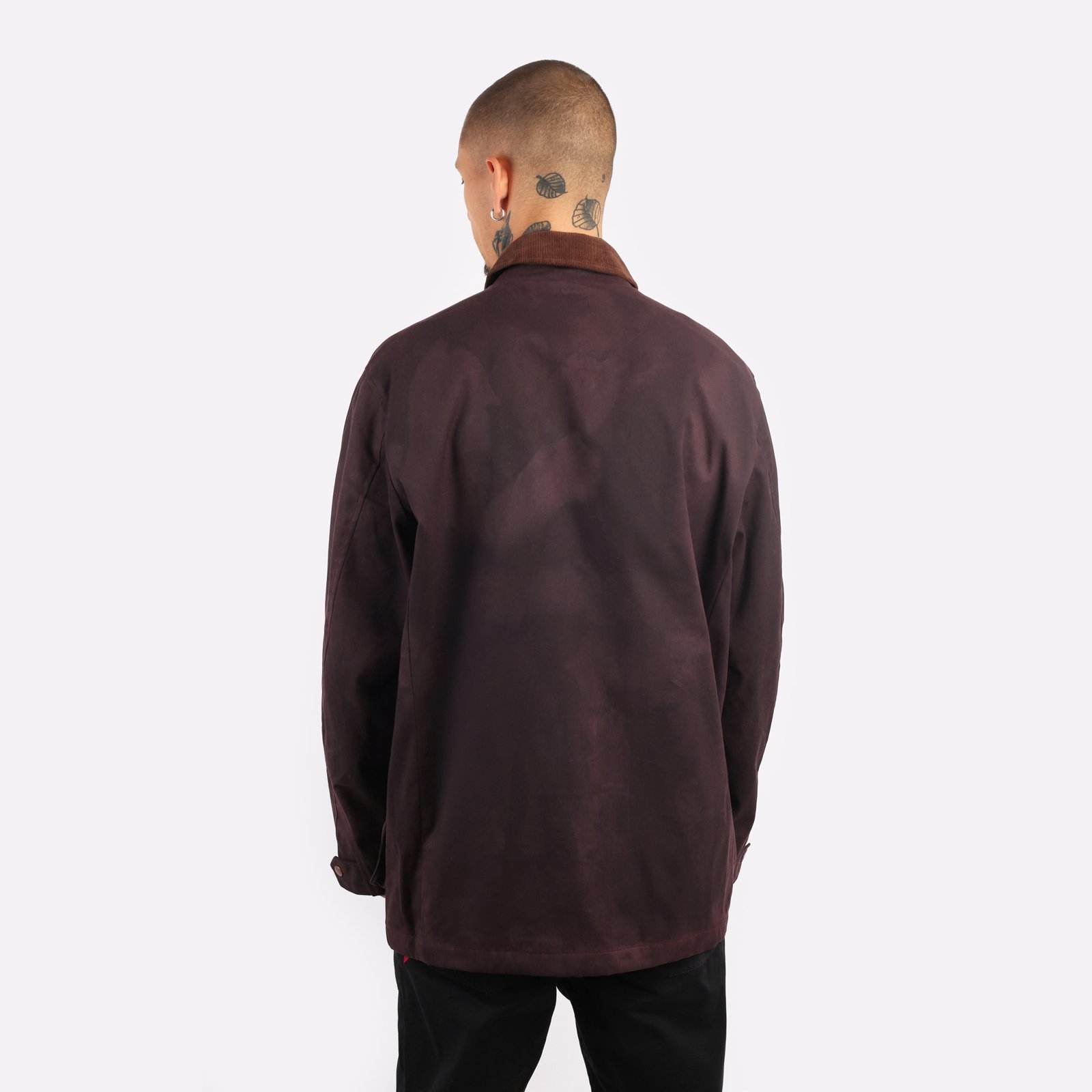 мужская куртка Alpha Industries Waxed Cotton Car Coat  (MJW53500C1-chocolate)  - цена, описание, фото 2