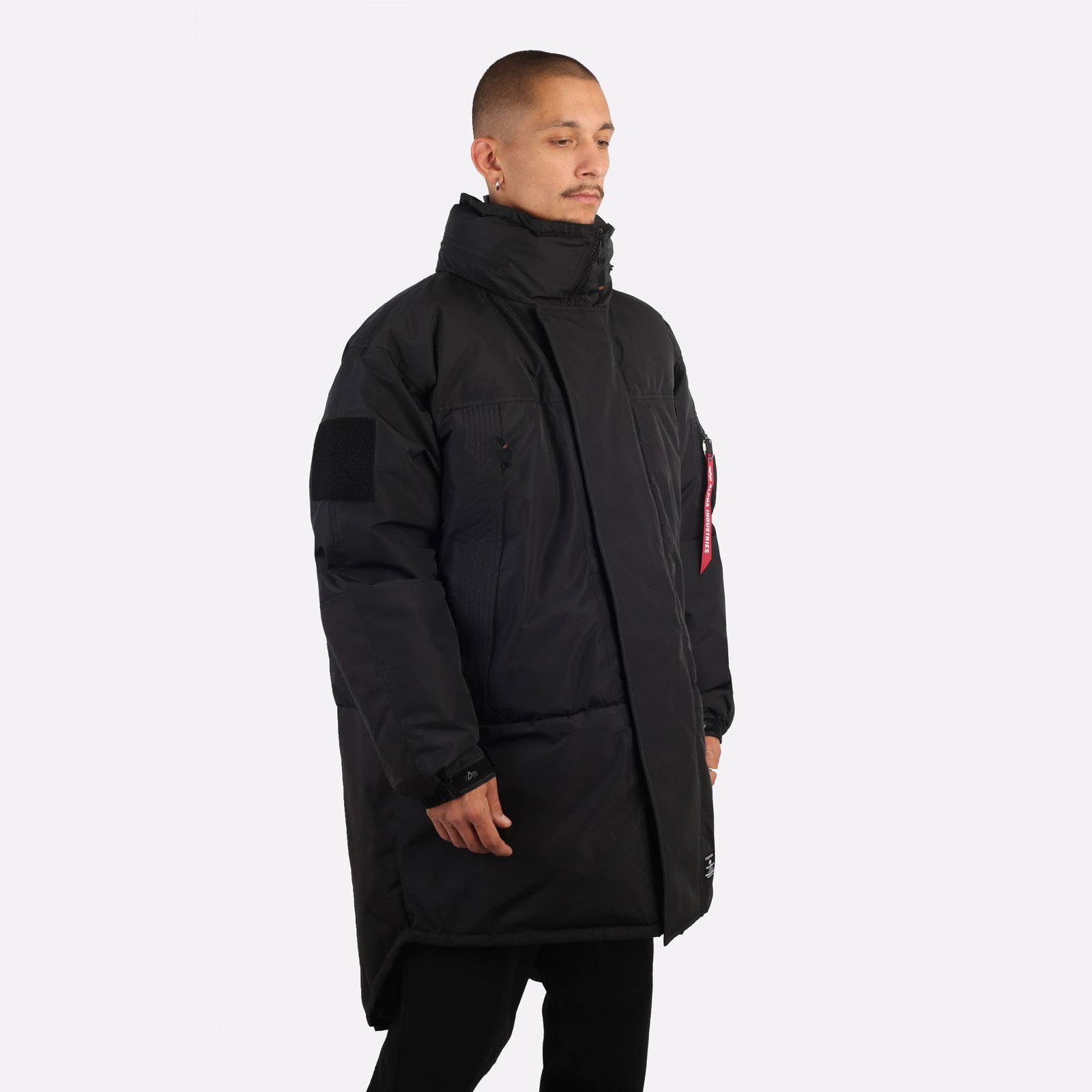 мужская черная куртка Alpha Industries PCU Level 7 Mod Parka MJP53500C1-black - цена, описание, фото 3