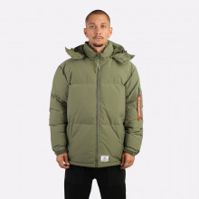 мужская куртка Alpha Industries Puffer Parka  (MJH53500C1-green)