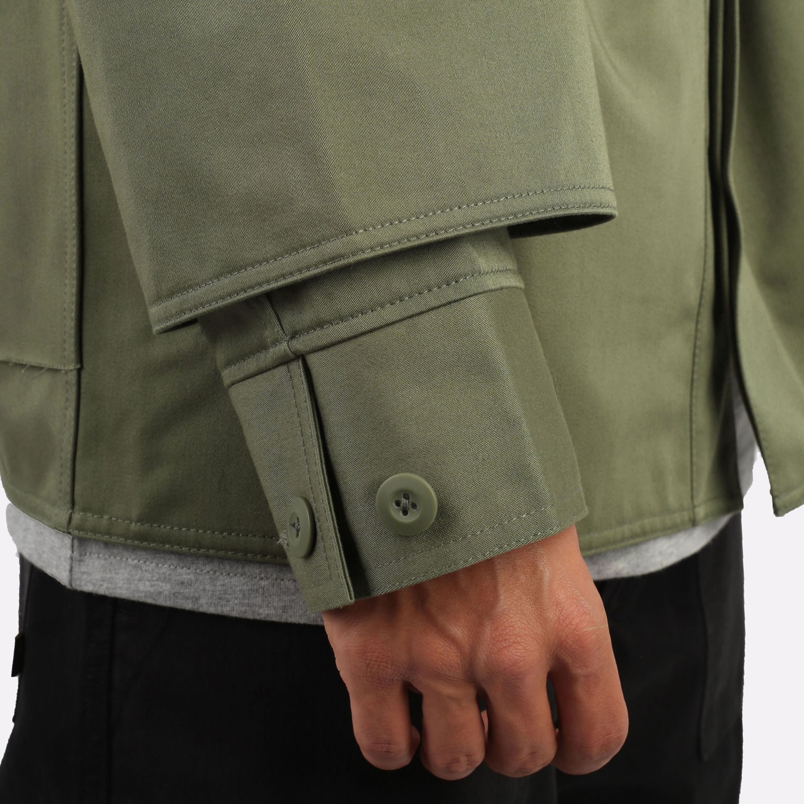 мужская зеленая куртка Alpha Industries M1934 Jacket Mod MJM53500C1-green - цена, описание, фото 4