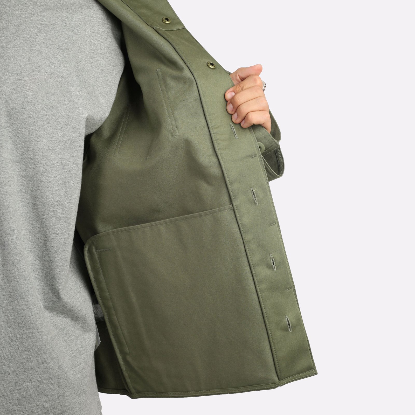 мужская куртка Alpha Industries M1934 Jacket Mod  (MJM53500C1-green)  - цена, описание, фото 5