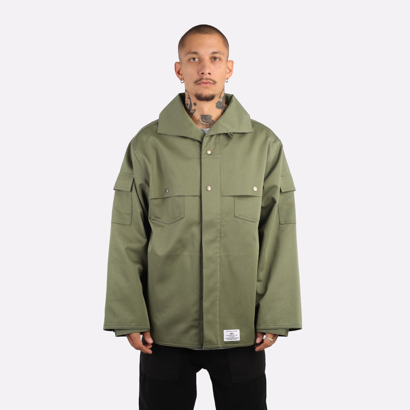 мужская куртка Alpha Industries M1934 Jacket Mod  (MJM53500C1-green)  - цена, описание, фото 1