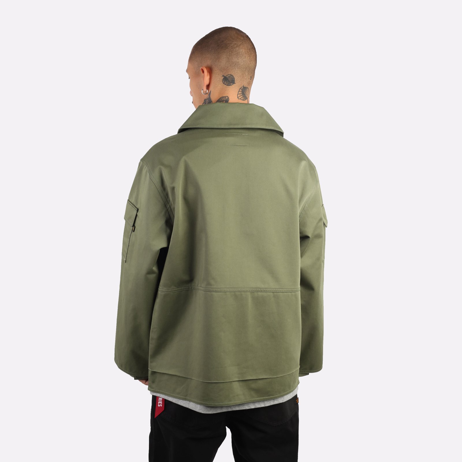 мужская зеленая куртка Alpha Industries M1934 Jacket Mod MJM53500C1-green - цена, описание, фото 2