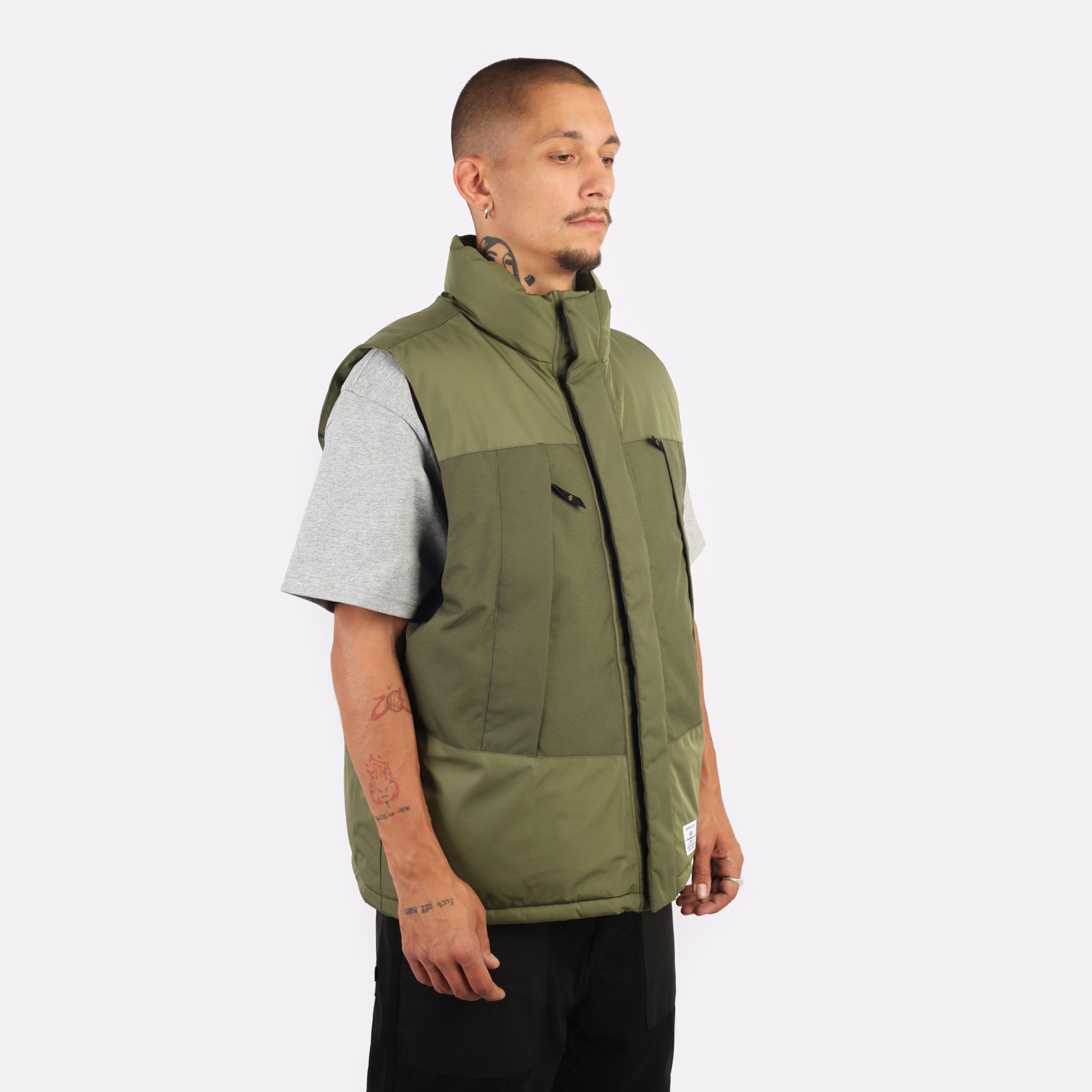 мужской жилет Alpha Industries PCU Mod Vest  (MJU53500C1-green) MJU53500C1-green - цена, описание, фото 3