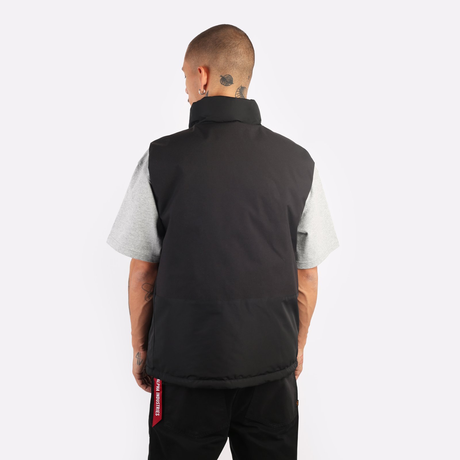 мужской черный жилет Alpha Industries PCU Mod Vest MJU53500C1-black - цена, описание, фото 2