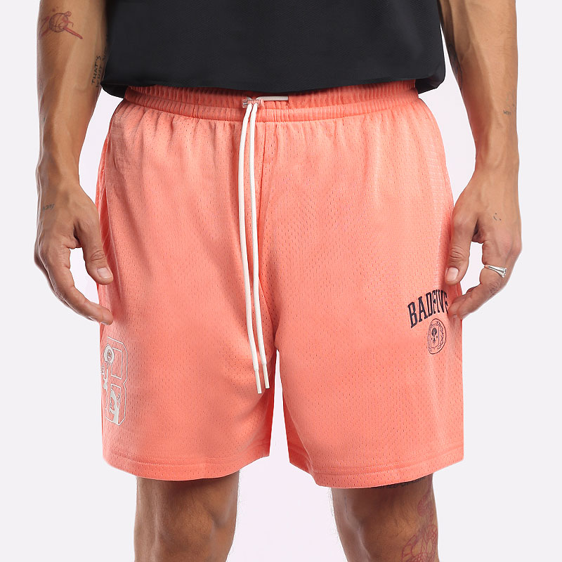 мужские розовые шорты Li-Ning Badfive AAPT093-7F - цена, описание, фото 1