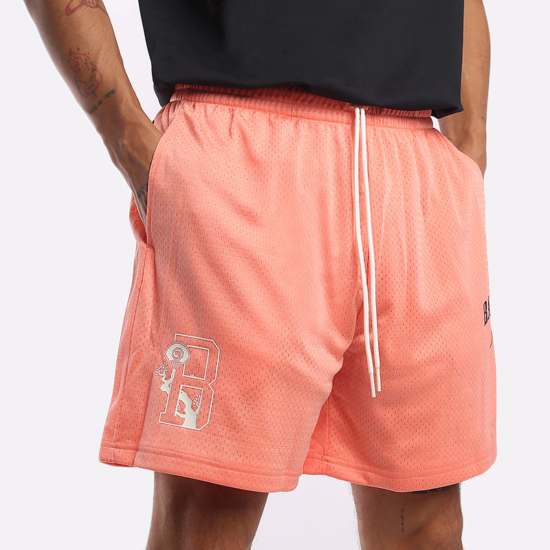мужские розовые шорты Li-Ning Badfive AAPT093-7F - цена, описание, фото 3
