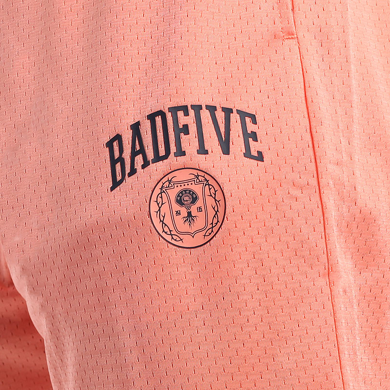 мужские розовые шорты Li-Ning Badfive AAPT093-7F - цена, описание, фото 6