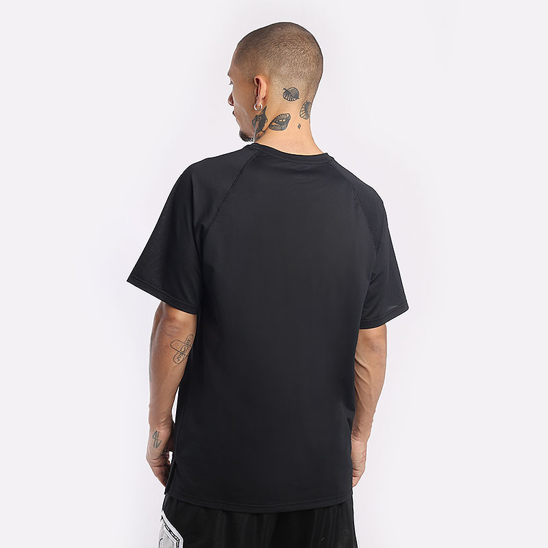 мужская черная футболка Li-Ning Badfive ATST549-3F - цена, описание, фото 2