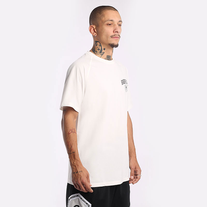 мужская белая футболка Li-Ning Badfive ATST549-1F - цена, описание, фото 3