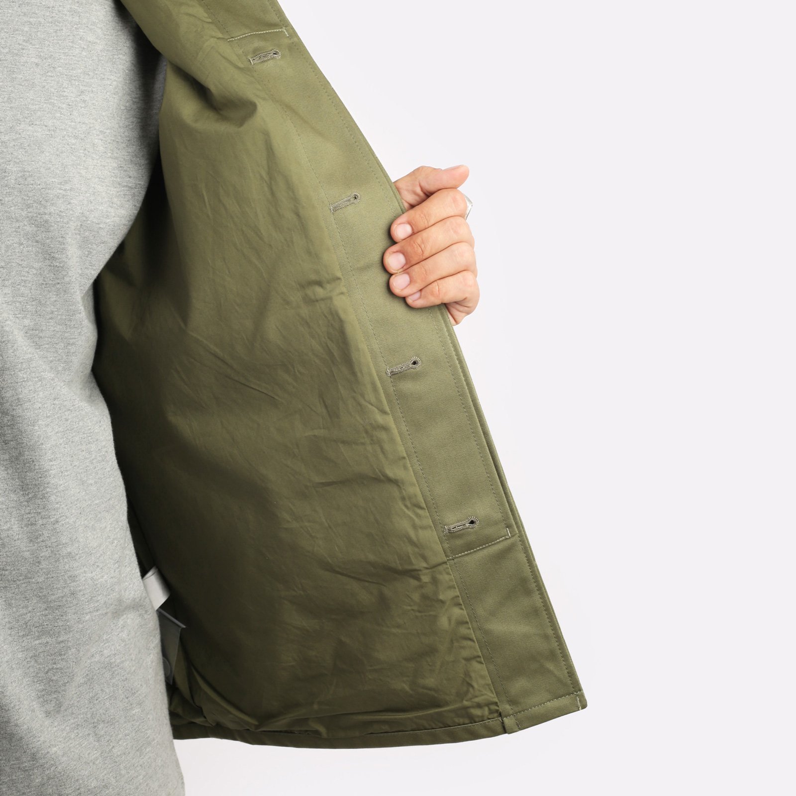 мужская куртка Alpha Industries Corduroy Panel Jacket  (MJC53500C1-green)  - цена, описание, фото 6