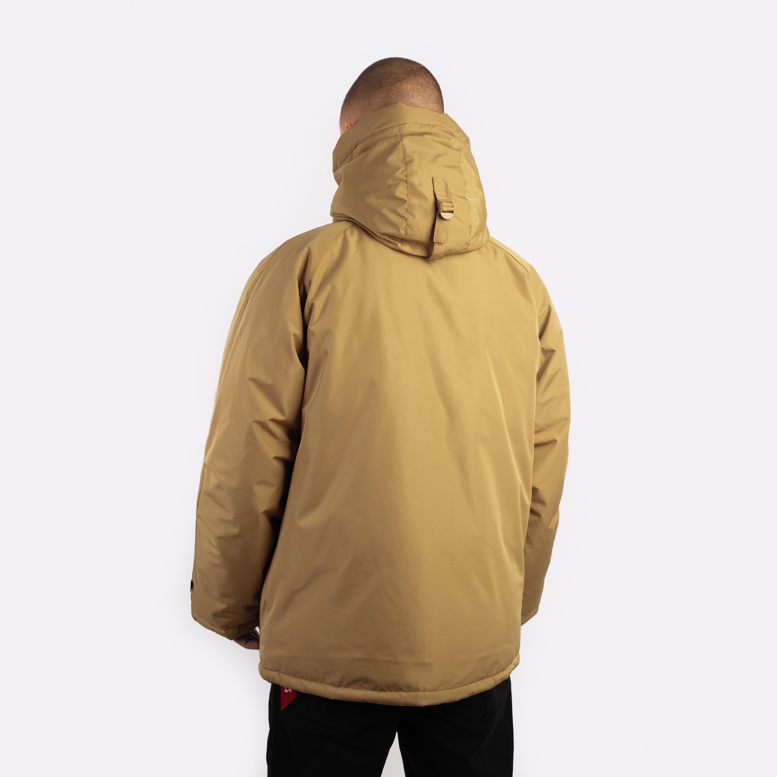 мужская бежевая куртка Alpha Industries Raglan Parka MJR53500C1-brown - цена, описание, фото 2