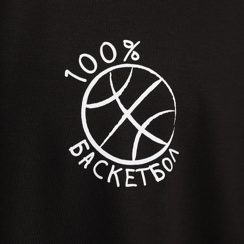 мужская черная футболка PLAYGROUND PG Moscow pgmoscowblacktee - цена, описание, фото 4