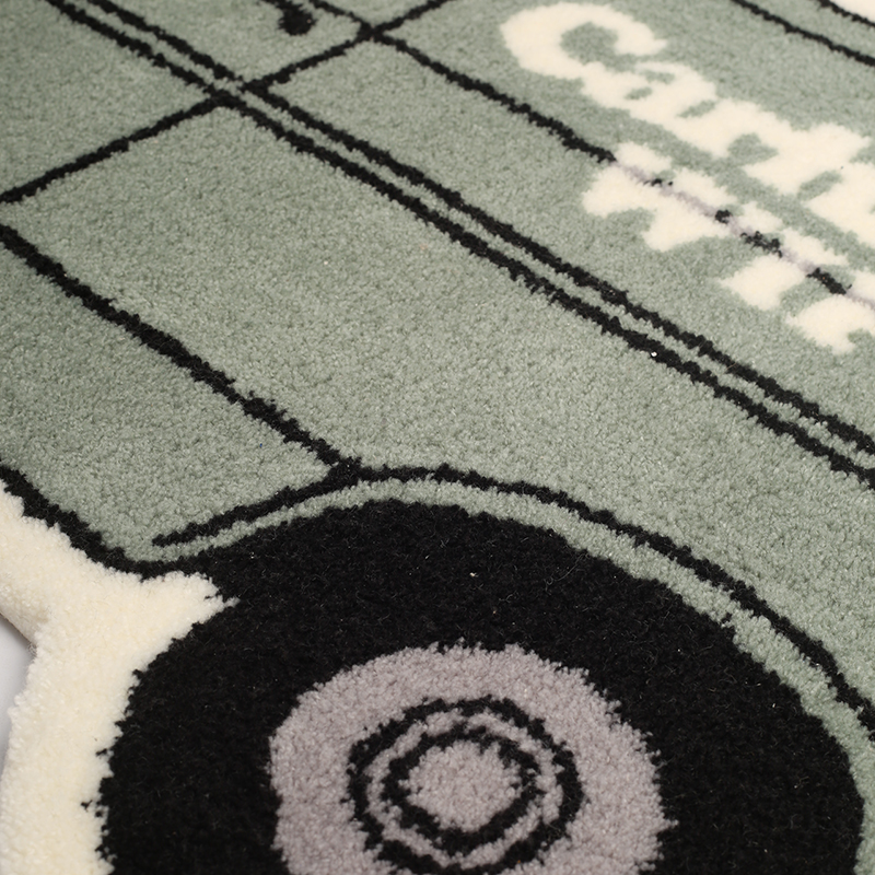  зеленый ковёр Carhartt WIP Mystery Rug I032502-glassy teal - цена, описание, фото 2