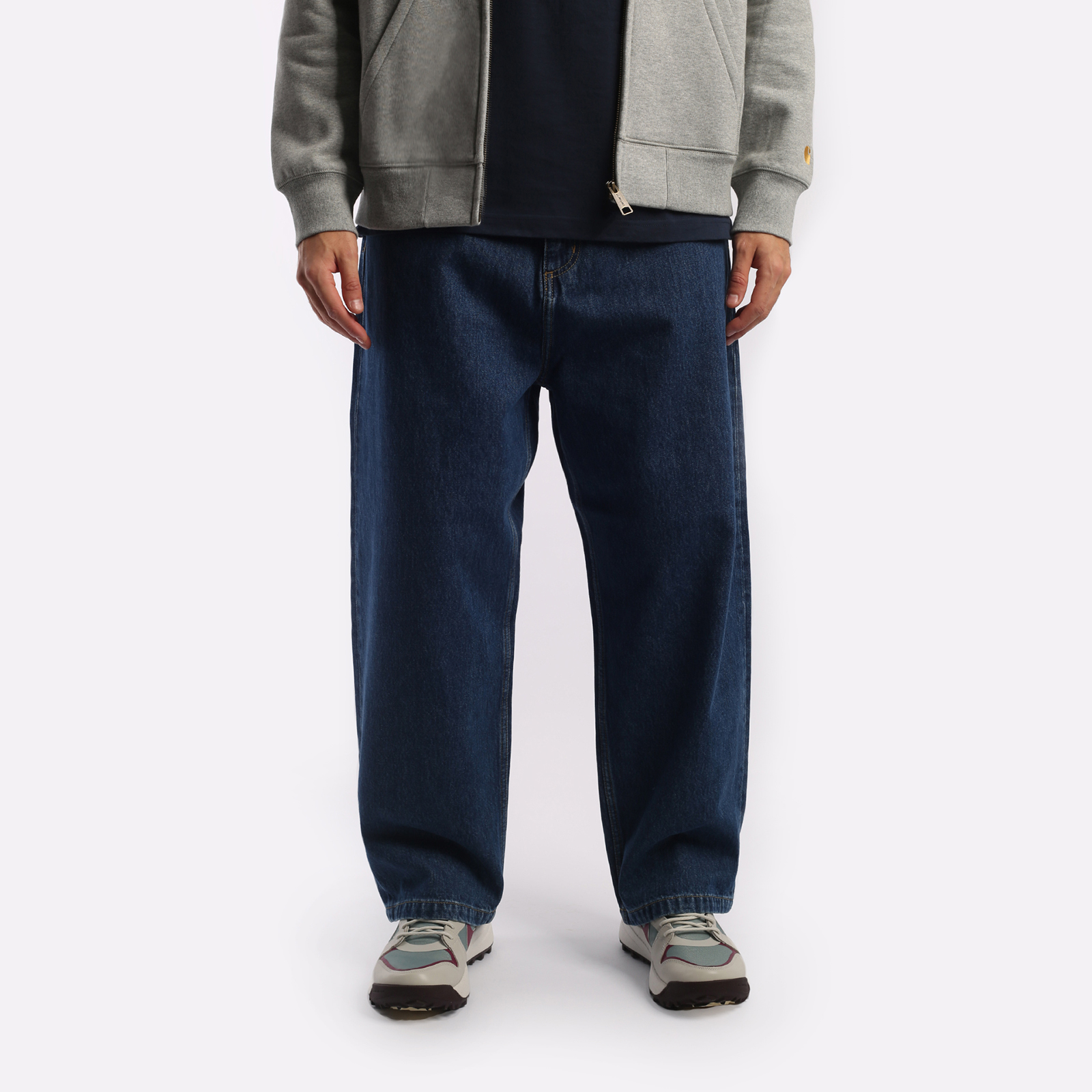 мужские синие брюки Carhartt WIP Smith I031246-blue - цена, описание, фото 1