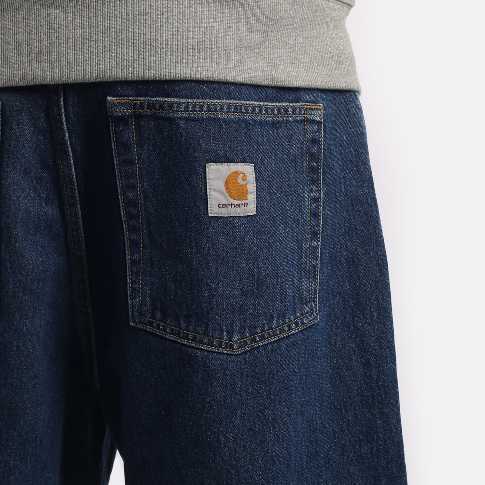 мужские брюки Carhartt WIP Smith  (I031246-blue)  - цена, описание, фото 4