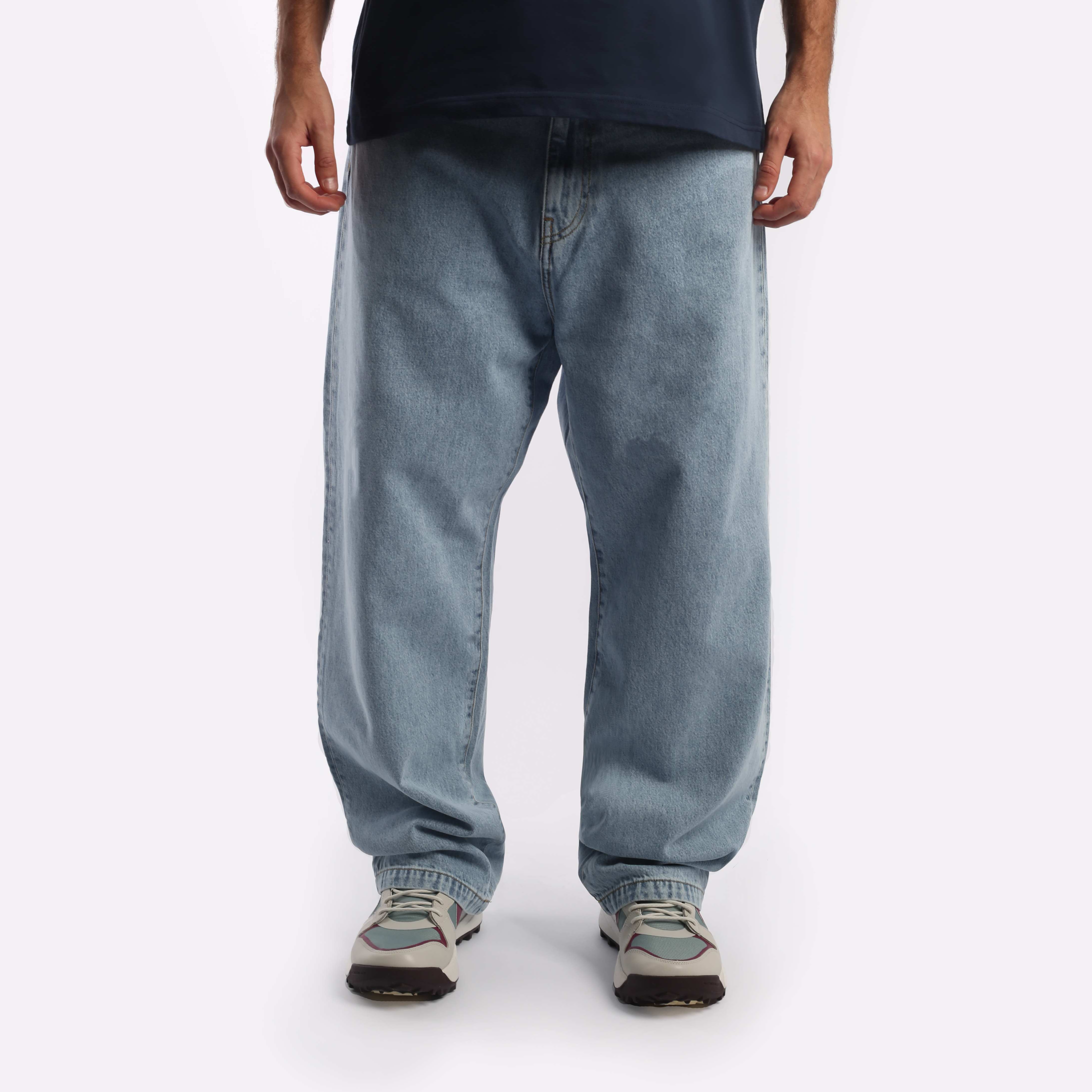 Мужские брюки Carhartt WIP Robertson (I030468-blue)  - цена, описание, фото 1