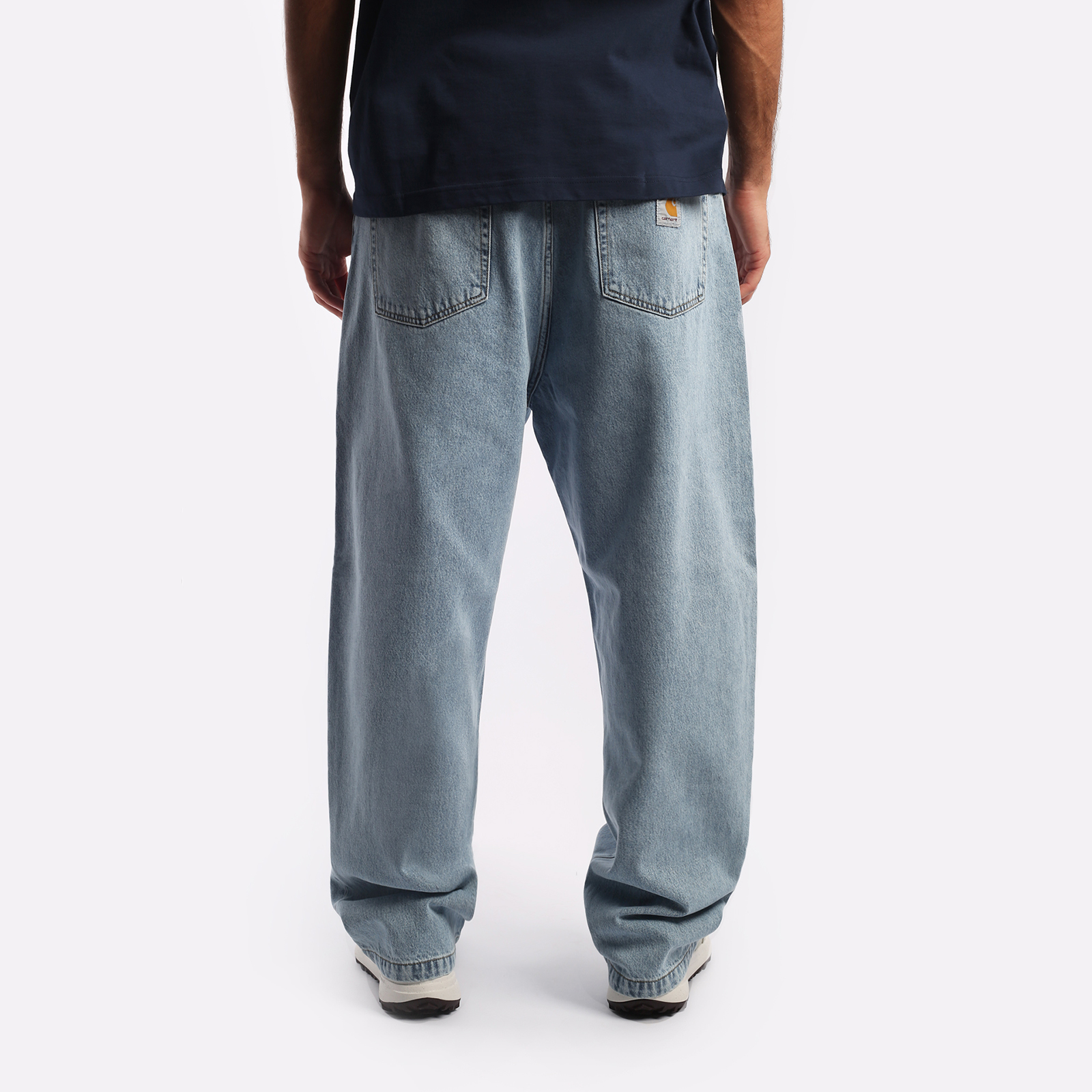 мужские голубые брюки Carhartt WIP Robertson I030468-blue - цена, описание, фото 2