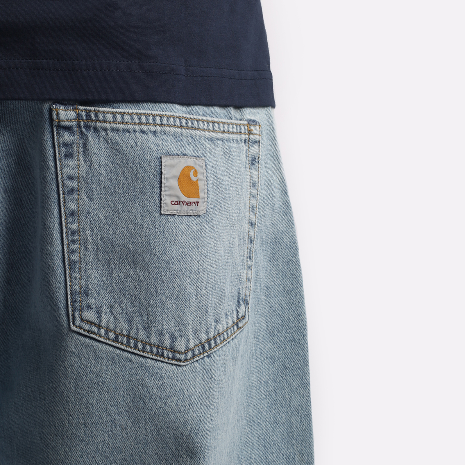 мужские брюки Carhartt WIP Robertson  (I030468-blue)  - цена, описание, фото 3