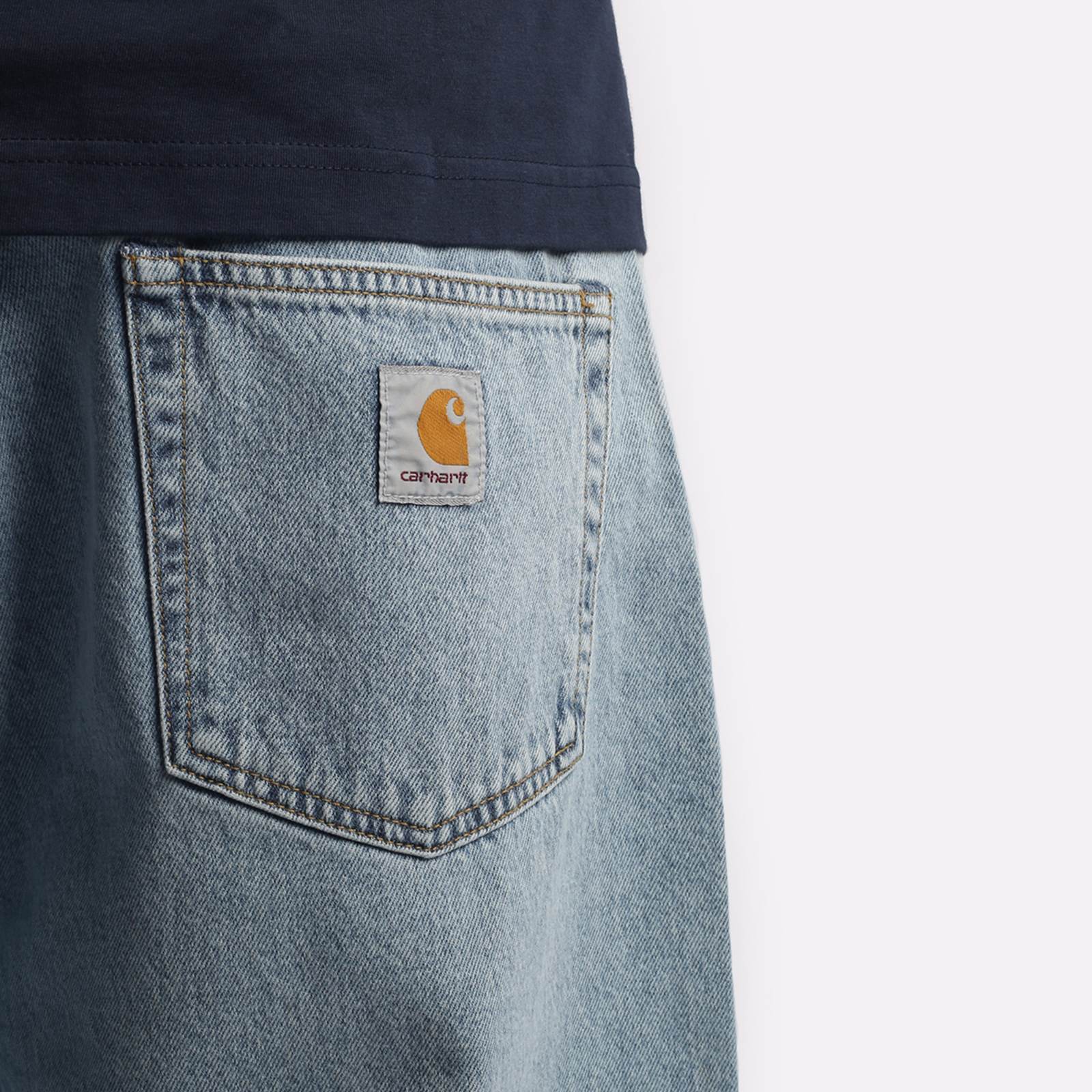 Мужские брюки Carhartt WIP Robertson (I030468-blue)  - цена, описание, фото 3