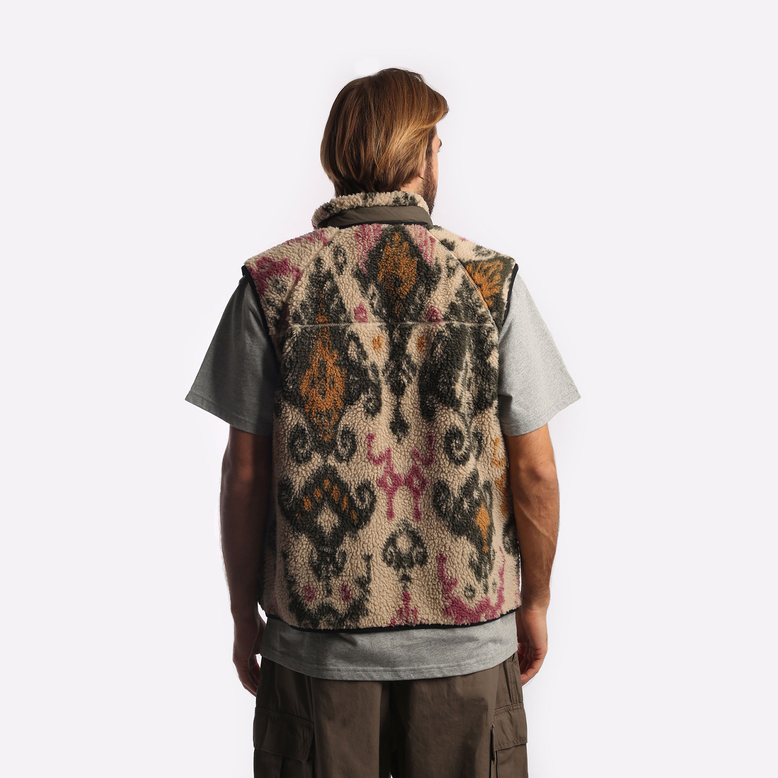 Мужской жилет Carhartt WIP Prentis Vest Liner (I026719-wall/cypress)  - цена, описание, фото 2