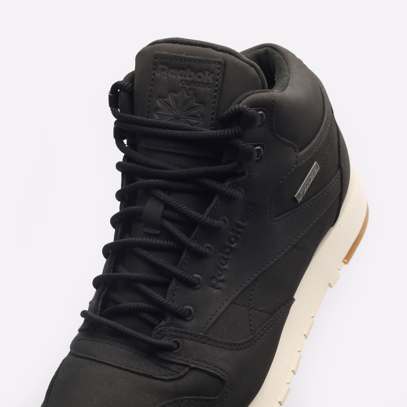 мужские черные кроссовки Reebok Classic Leather Mid GTX-Thin 100037870 - цена, описание, фото 7